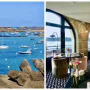 Brittany near Trégastel / Restaurant Pourquoi Pas at Hotel Castelbrac Dinard Brittany/France - best hotels Brittany