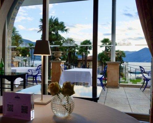 Restaurant Brezza at Eden Roc Hotel Ascona/Switzerland - gourmet restaurant advice Switzerland